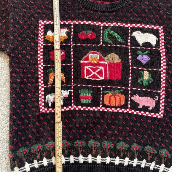 Vintage Northern Isles Knit Farm Sweater ✨🐄 - Picture 9 of 10